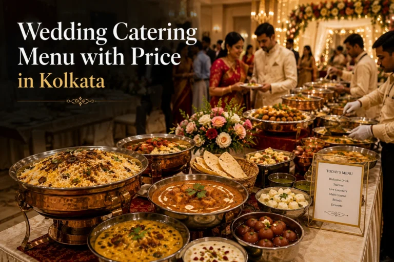 Wedding Catering Menu with Price in Kolkata