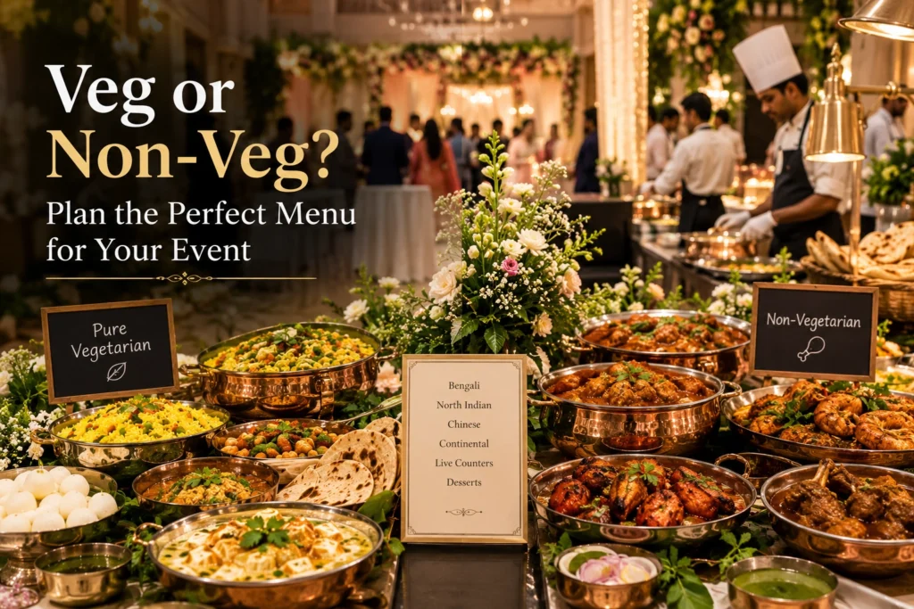 Catering Service in Kolkata: Veg vs Non-Veg Menu Planning Guide