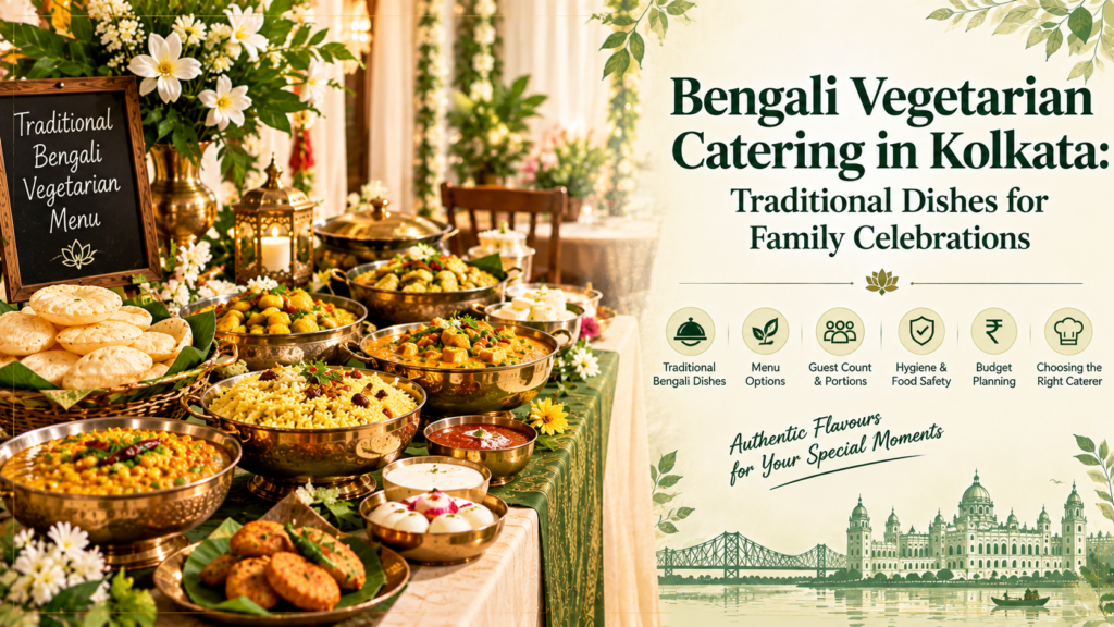 Bengali Vegetarian Catering in Kolkata