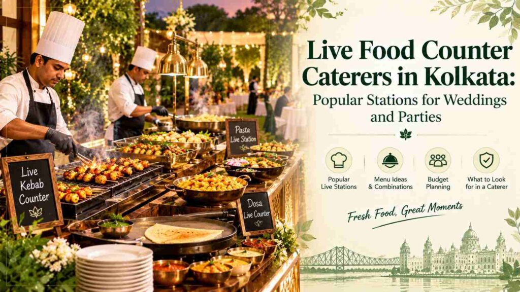 Live Food Counters in Kolkata